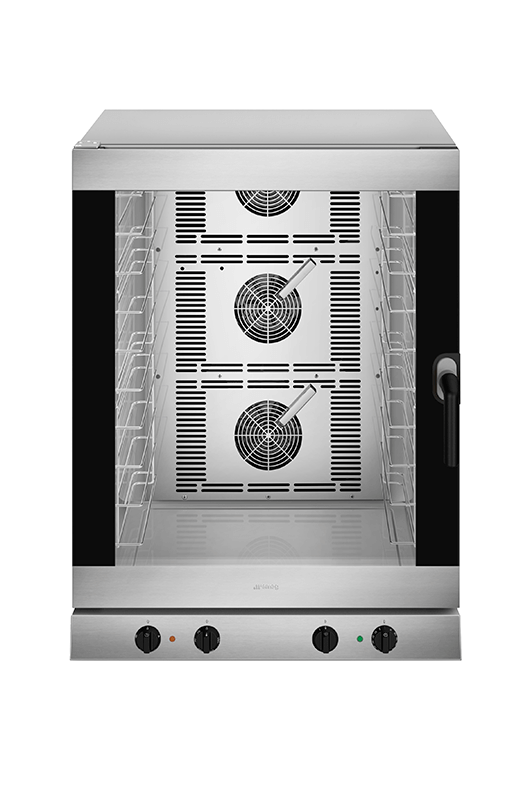 SMEG ELECTROMECHANICAL HUMIDIFIED CONVECTION OVEN WITH 10 TRAYS