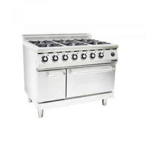GAS STOVE WITH GAS OVEN ANVIL - 6 BURNER