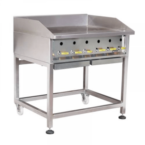 HEAVY DUTY SOLID TOP GRILLER - GAS - 900