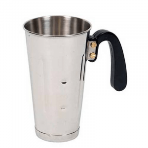 MILK SHAKE CUP S/STEEL WITH HANDLE - 880ML