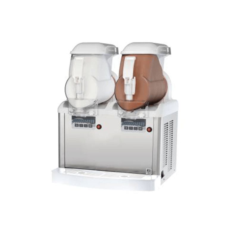 GT2 PUSH SOFT ICE / FROZEN YOGHURT MACHINE – WHITE [2 BOWL]