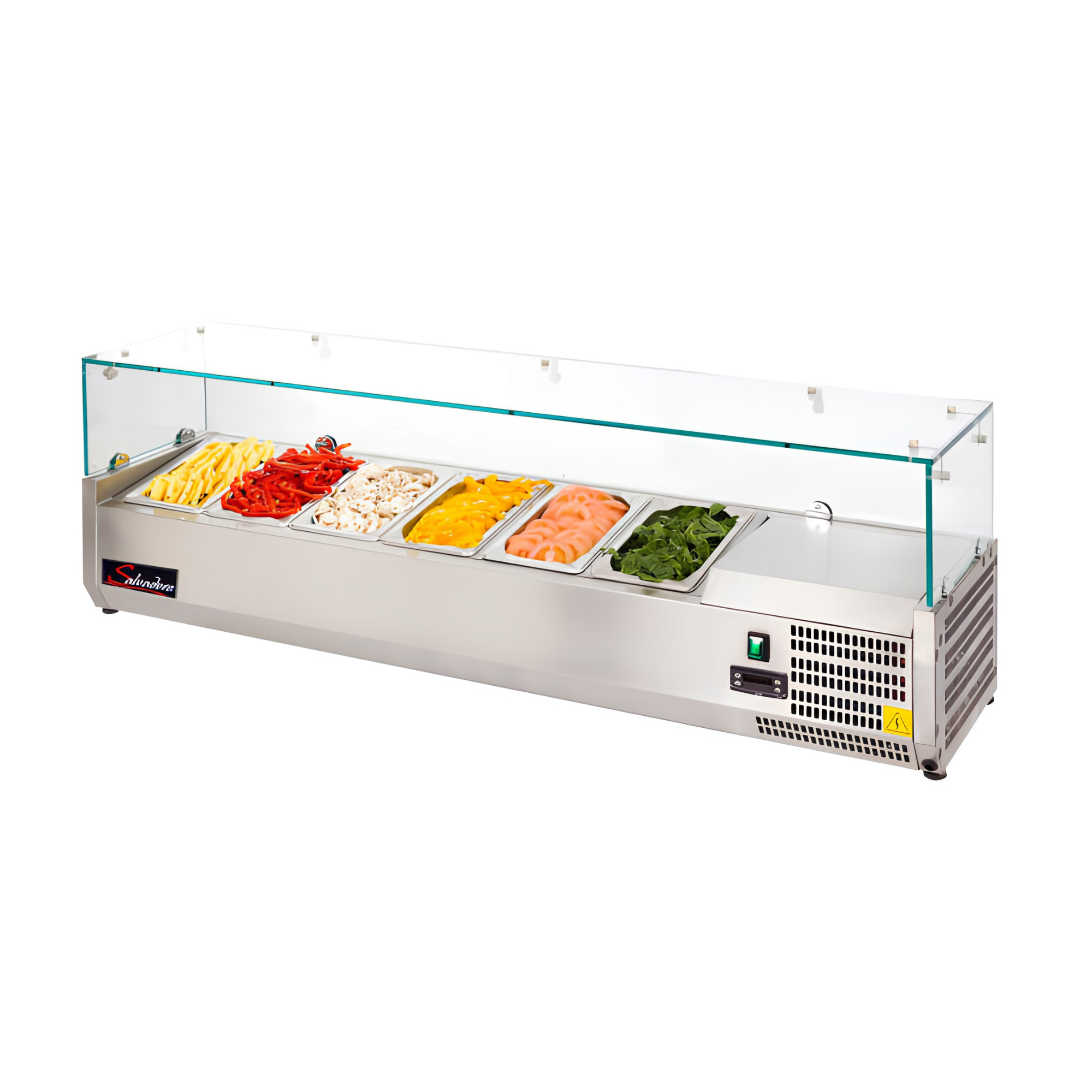 PIZZA INGREDIENT FRIDGE SALVADORE - 1400MM