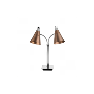 HEAT LAMP - T COLLECTION DOUBLE - BRONZE - 305MM X 475MM X 760MM