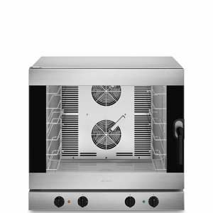 SMEG ELECTROMECHANICAL HUMIDIFIED CONVECTION OVEN WITH 6 TRAYS