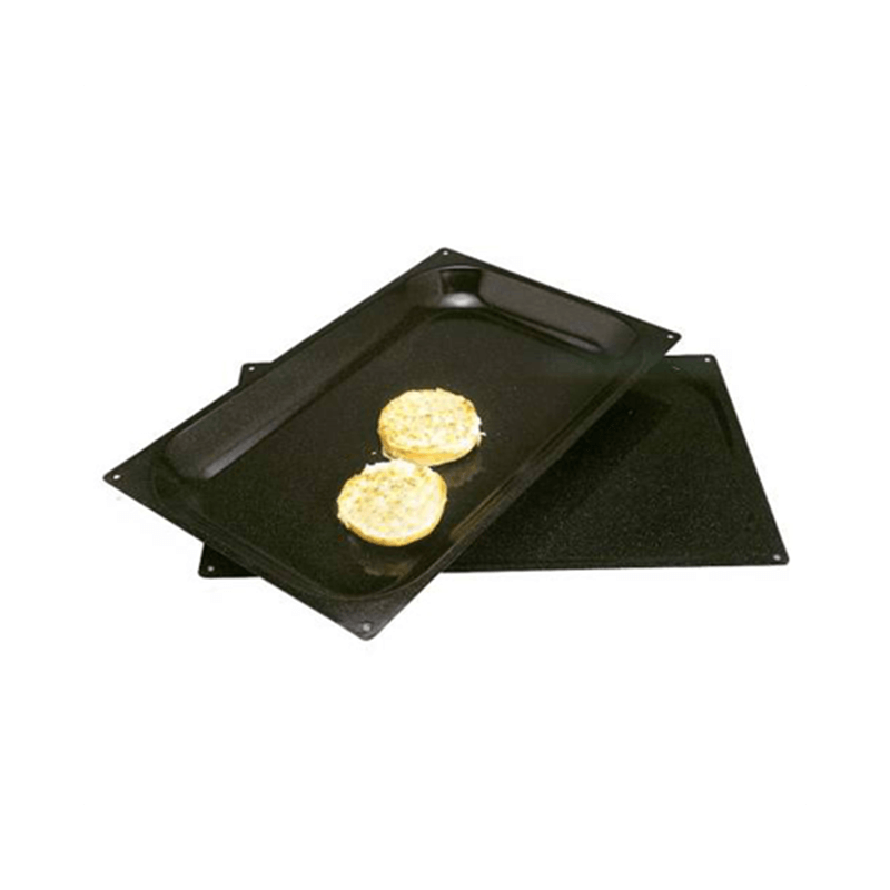 BAKING TRAY ENAMELLED – 535MM X 325MM X 40MM (BLACK)