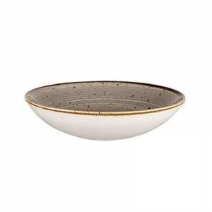 STONECAST - PEPPERCORN GREY 18.2CM COUPE BOWL (12)