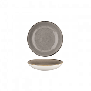 STONECAST - PEPPERCORN GREY - LARGE COUPE BOWL - 31CM (6)