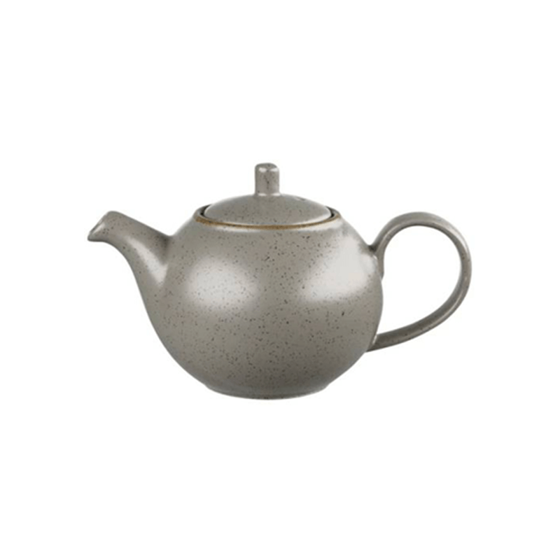 STONECAST – PEPPERCORN GREY 42.6CL BEVERAGE/TEAPOT (4)