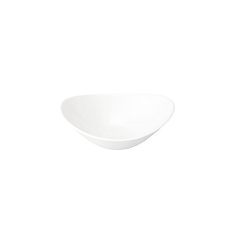 CHURCHILL ORBIT WHITE OVAL BOWL – 18CM (12)