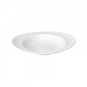 CHURCHILL ORBIT WHITE COUPE PLATE - 23CM (12)
