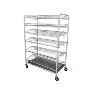 CROCKERY RACK MOBILE - F/STANDING - 1130MM (1130MM X 600MM X 950MM)
