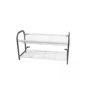 GLOBAL WALL MOUNTED CROCKERY RACK - 802mm - 38 LARGE PLATES + CUP SHELF