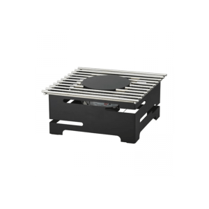 MULTI STAND SQUARE - BLACK - DUAL TYPE (STERNO & INDUCTION) 360MM X 360MM X 174MM
