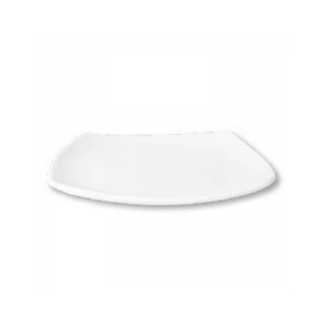PRIMA - WHITE - SQUARE PLATE - 23CM (12)