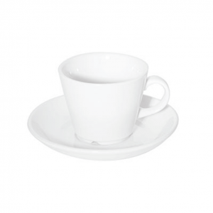 PRIMA - WHITE - ALFA ESPRESSO SAUCER - 12CM (24)