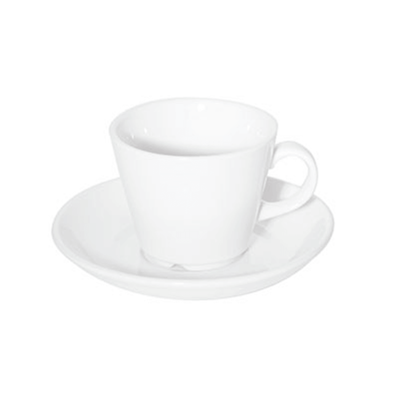 PRIMA – WHITE – ALFA ESPRESSO SAUCER – 12CM (24)