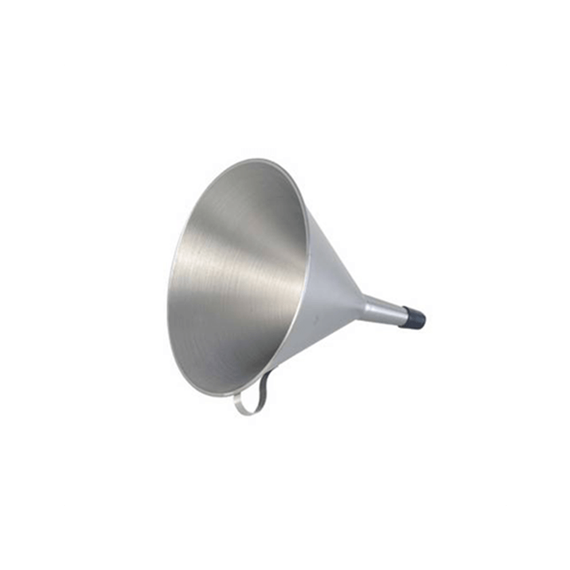 FUNNEL ROUND S/STEEL WITH REMOVABLE STRAINER – 180MM