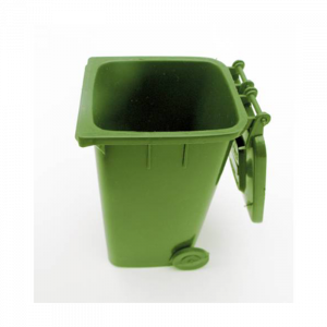 MOBILE REFUSE BIN 130Lt (GREEN) ORGANIC WASTE