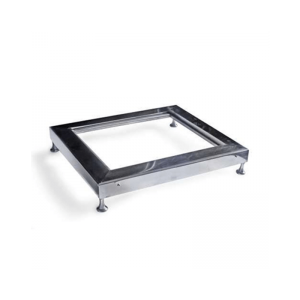 INDUCTION HOB STAND- S/STEEL (SQUARE) - ELECTRO CHEF