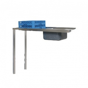 INLET TABLE + SINK 1150mm BOXED EDGE INCL SPLASHBACK