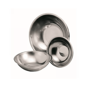 1.5Lt STAINLESS STEEL ROUND MIXING BOWL - 220mm