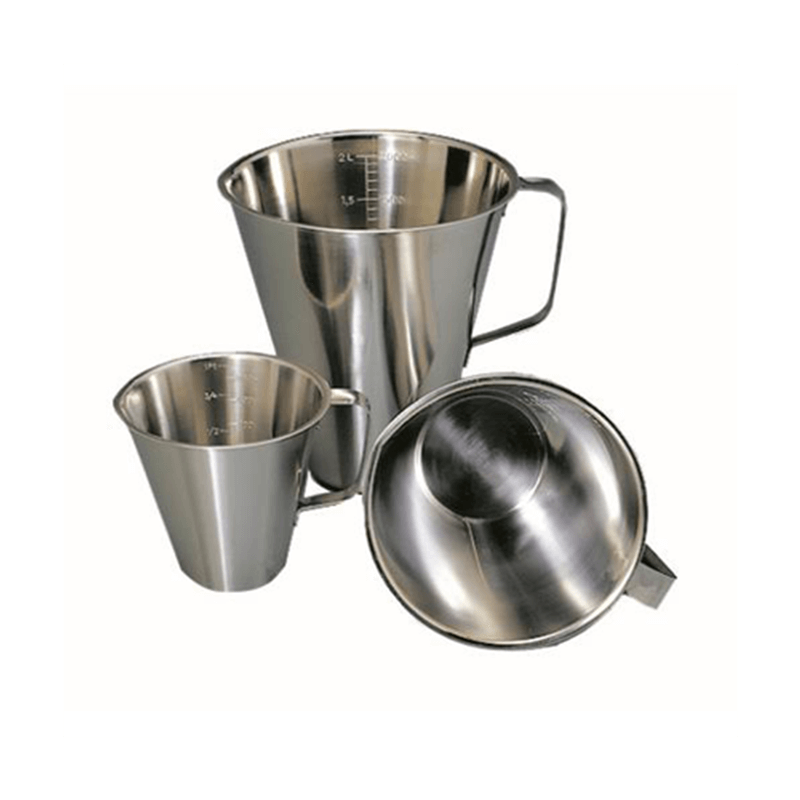 STAINLESS STEEL 500ML MEASURING JUG