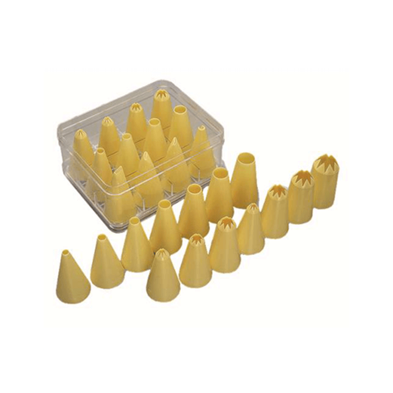 ASSORTED PLASTIC 12 PIECE NOZZLE SET