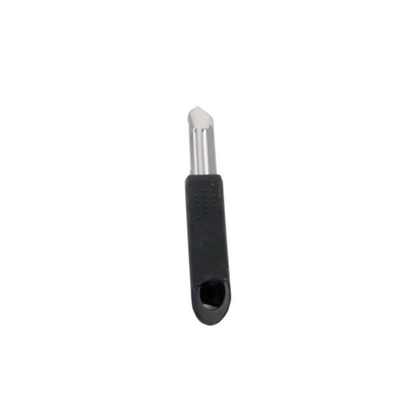 STRAIGHT RUBBER HANDLE POTATO PEELER – 170 MM