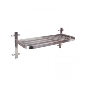 GLOBAL STAINLESS STEEL SINGLE WALL MOUNTED POT RACK - 900 x 400 x 400mm