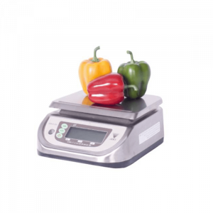TERAOKA STAINLESS STEEL ELECTRONIC PORTION SCALE - 3/6KG (1/2GR)