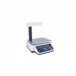 RETAIL SCALE ELECTRONIC - 6/15KG (2/5GR) INCL POLE