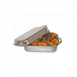 STAINLESS STEEL RECTANGULAR ROASTING SET