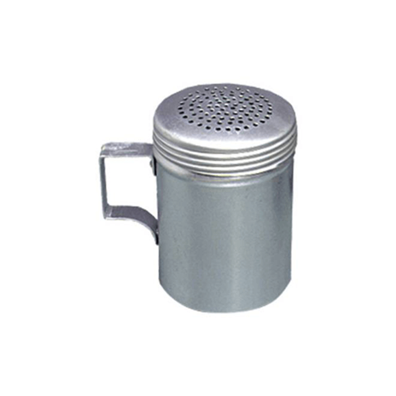 SALT SHAKER ALUMINIUM WITH HANDLE 65MM X 90MM