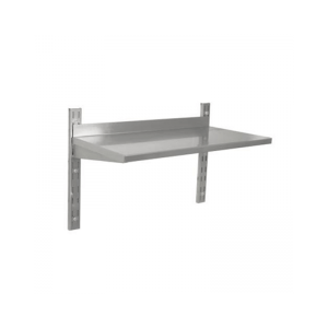 GLOBAL STAINLESS STEEL WALL SHELVING SINGLE - 600 x 300mm