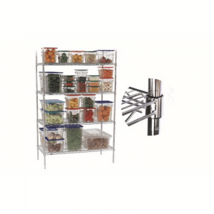 SHELVING UNIT - SHELF WITH CLIPS - 905mm
