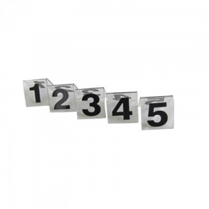 PLASTIC TABLE NUMBER STAND 1 - 10
