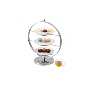 TEA STAND - SWIVEL HIGH - 3 TIER