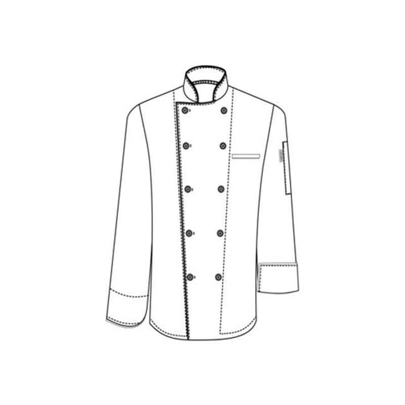 CHEFS UNIFORM JACKET EXECUTIVE MEN LONG (x small – xxx large)