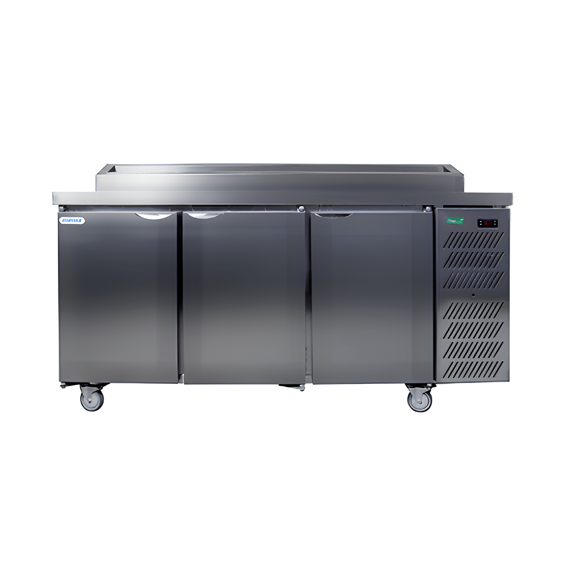 STAYCOLD SOLID HINGED DOOR UNDERBAR WITH PIZZA TOP