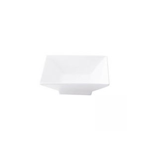 FORTIS ACCENT WHITE SQUARE FOOTED BOWL - 11CM (12)