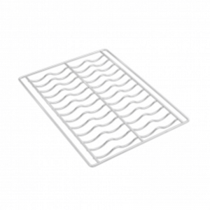 SMEG Trays and Grid/ 435 x 320mm/Undulated grid for baguettes (4pcs)