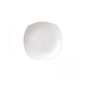 CHURCHILL X SQUARED WHITE PLATE - 17CM (12)