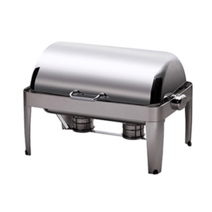 CHAFING DISH IBIS RECTANGULAR ROLL TOP 18/10 S/STEEL 667MM X 485MM X 452MM 8LT