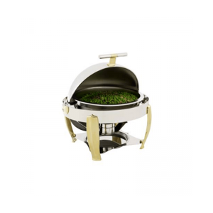 CHAFING DISH DELUX - ROLLTOP (ROUND) 6.8LT