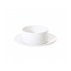 PRIMA - WHITE - STACKING SOUP CUP - 30CL (24)