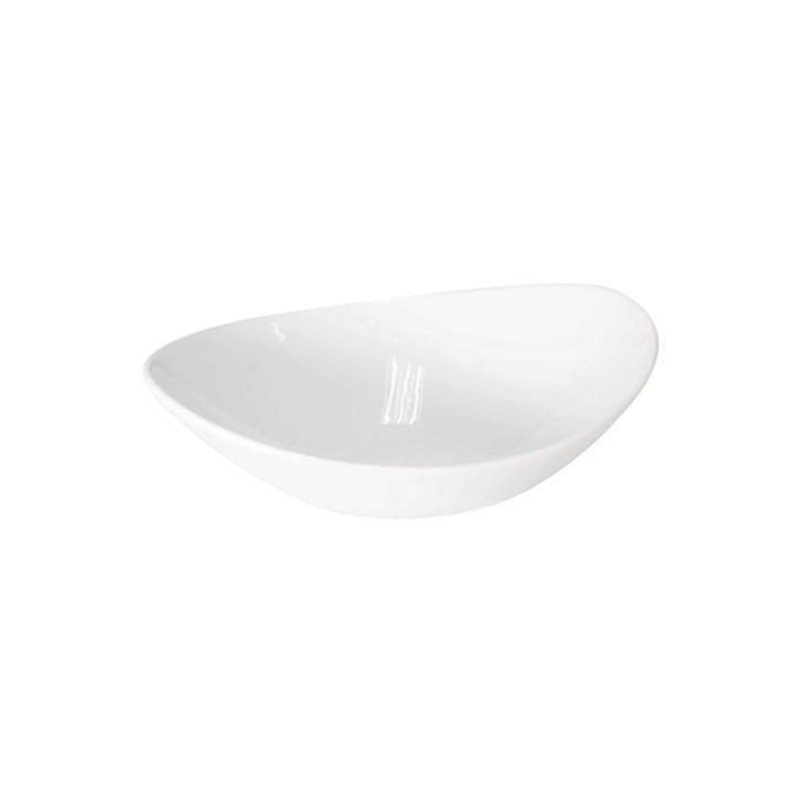 PRIMA – WHITE – OVAL BOWL – 23CM (12)