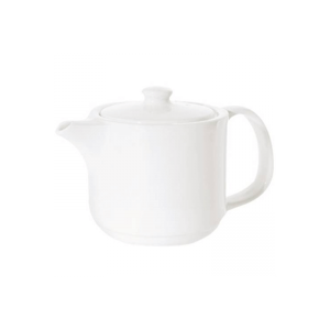 PRIMA - WHITE - TEA POT LID ONLY - 50CL (6)