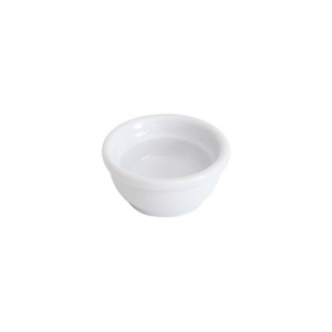 PRIMA - WHITE - SAUCE DISH - 6.5CM (24)