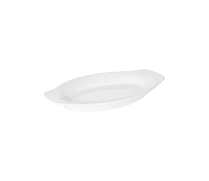 PRIMA – WHITE – OVAL EARED DISH – 20CM (12)