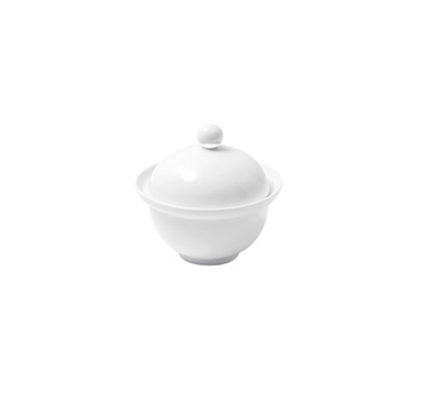 PRIMA - WHITE - SOUP BOWL WITH LID - 33CL (12)